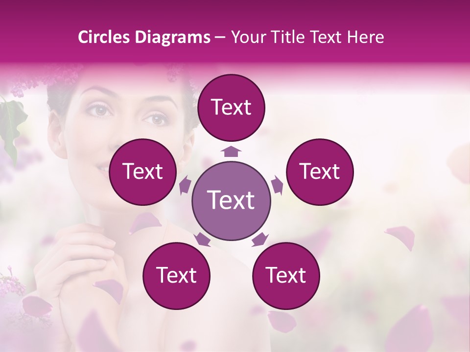 Attractive Female Natural PowerPoint Template