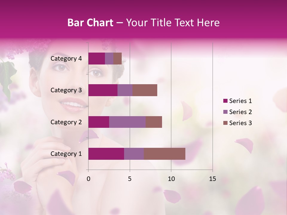 Attractive Female Natural PowerPoint Template