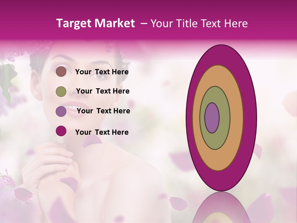 Attractive Female Natural PowerPoint Template