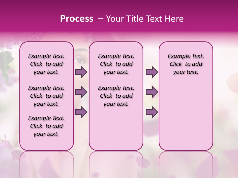 Attractive Female Natural PowerPoint Template