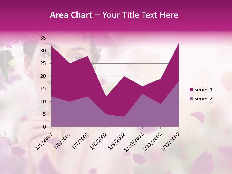 Attractive Female Natural PowerPoint Template