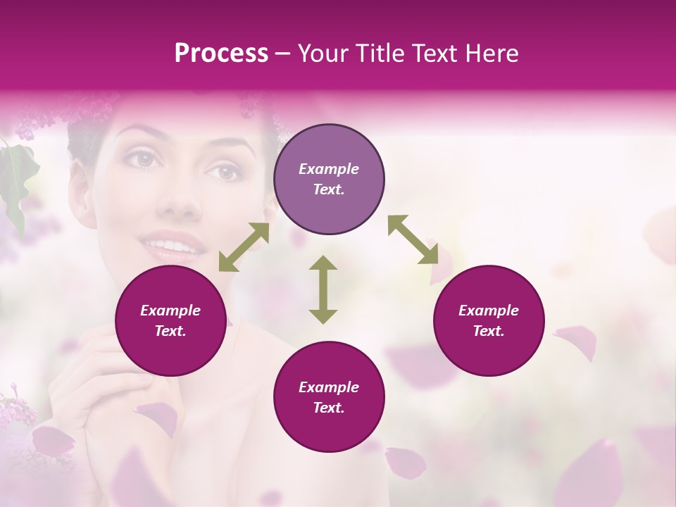 Attractive Female Natural PowerPoint Template