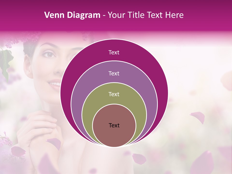 Attractive Female Natural PowerPoint Template