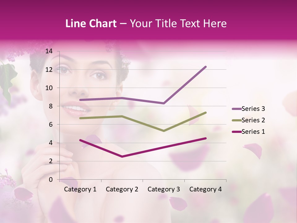 Attractive Female Natural PowerPoint Template