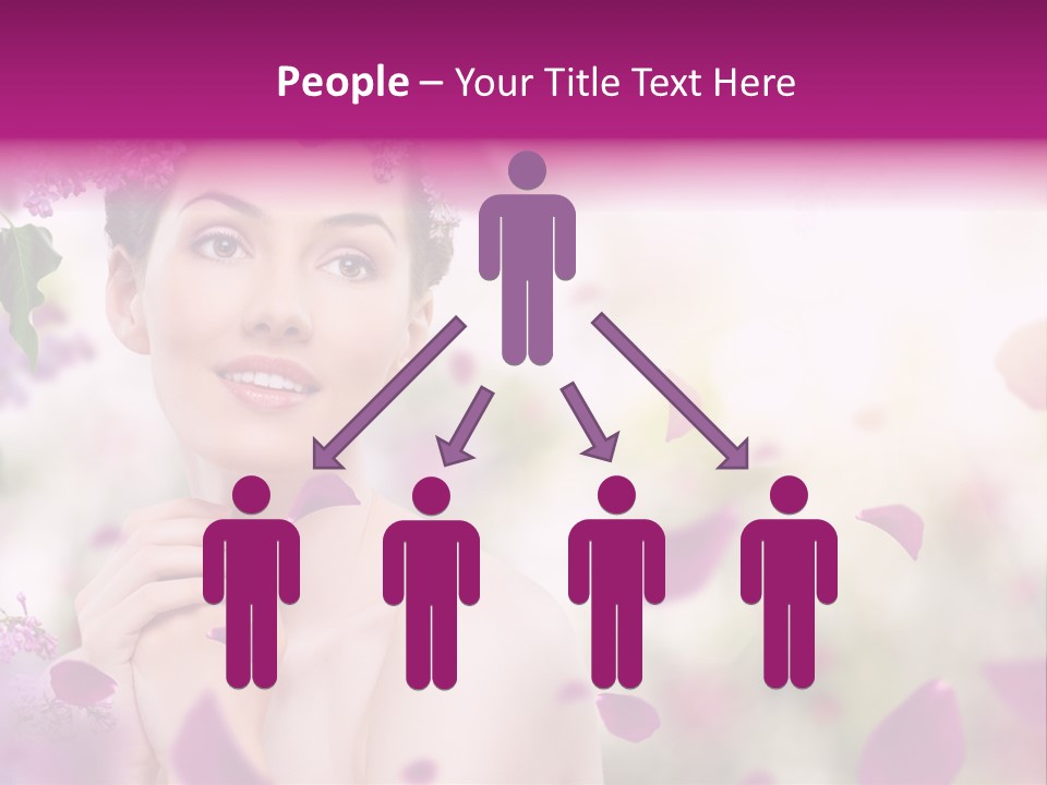 Attractive Female Natural PowerPoint Template