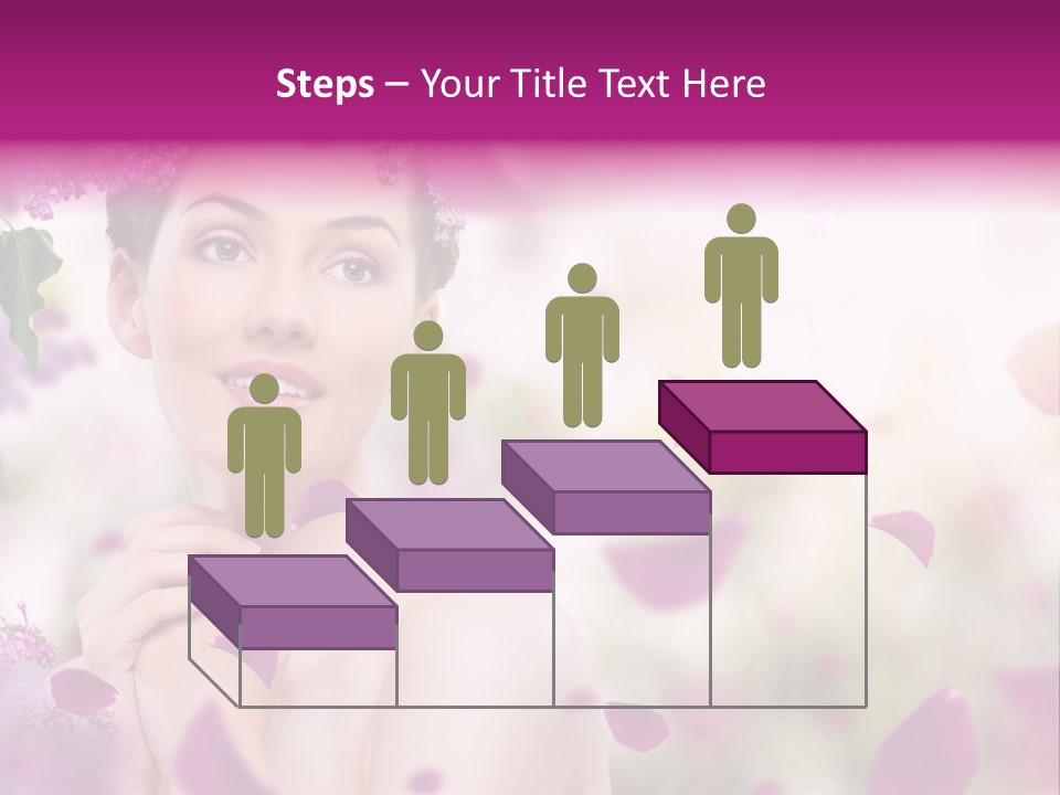 Attractive Female Natural PowerPoint Template