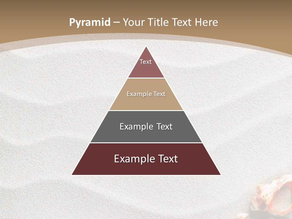 Warm Frame Shore PowerPoint Template