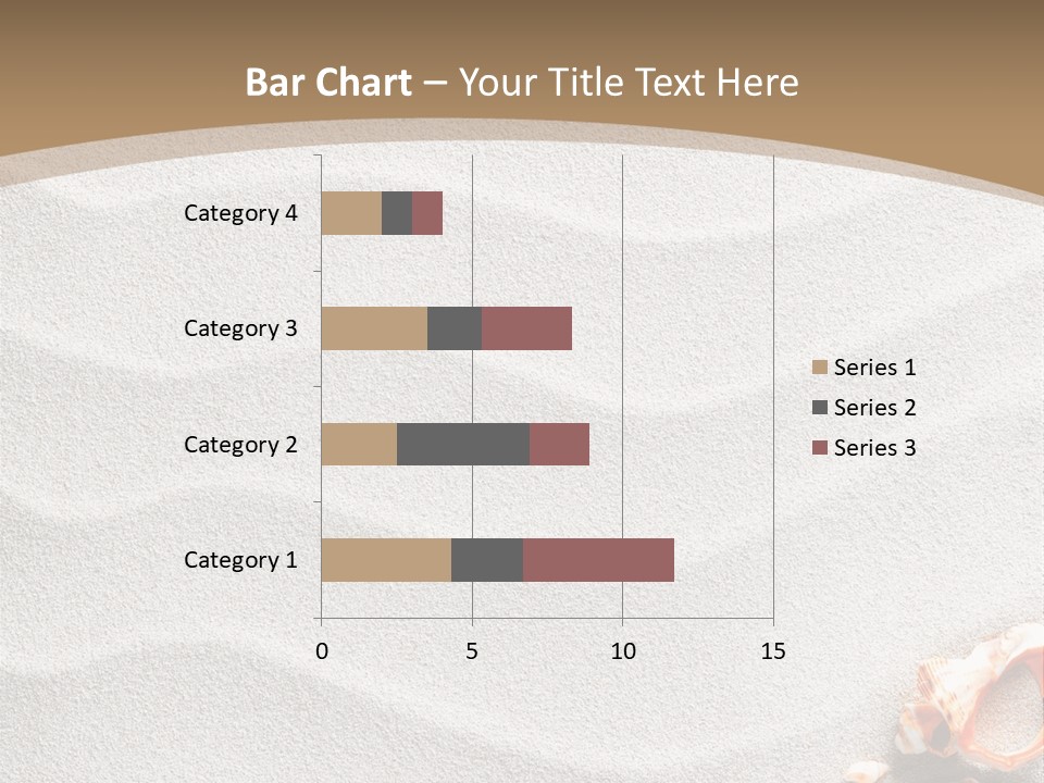 Warm Frame Shore PowerPoint Template