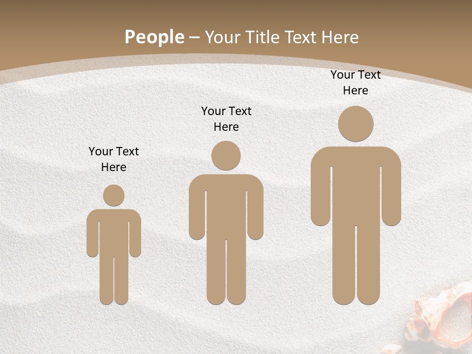 Warm Frame Shore PowerPoint Template