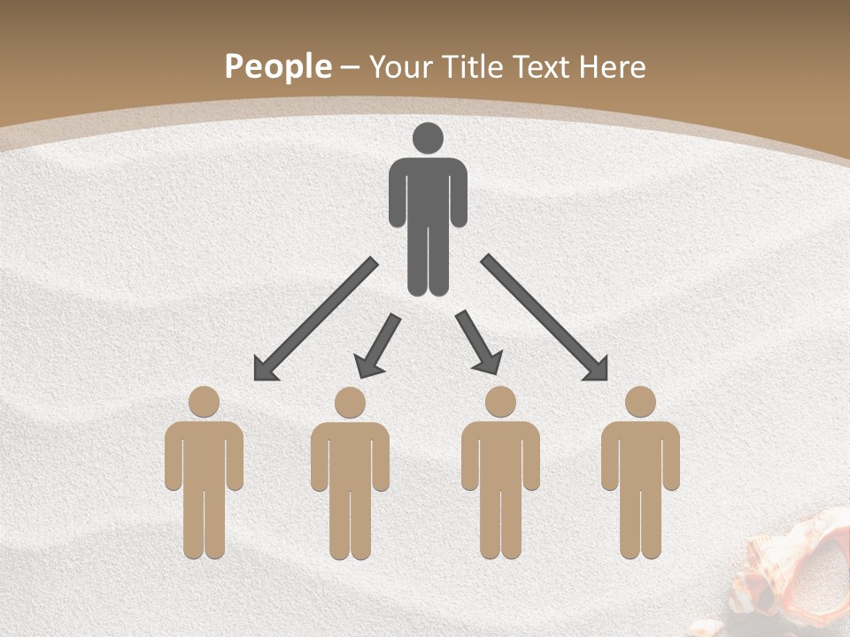 Warm Frame Shore PowerPoint Template