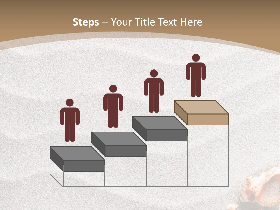 Warm Frame Shore PowerPoint Template