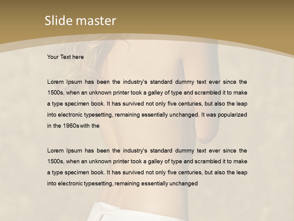 S   Naked PowerPoint Template