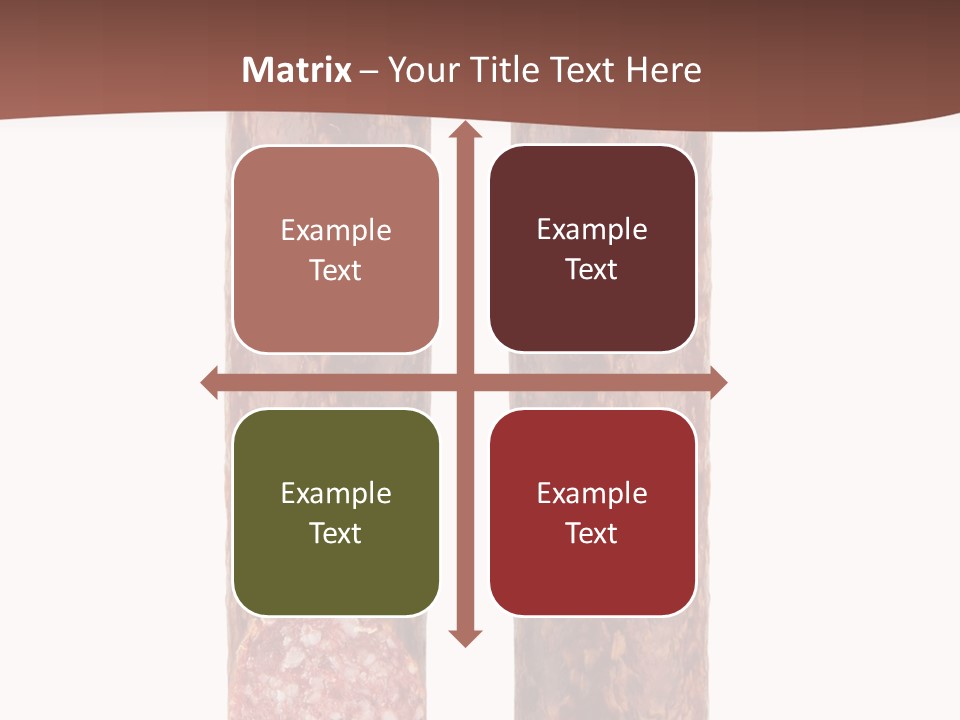 Slicing Chopped Healthy PowerPoint Template