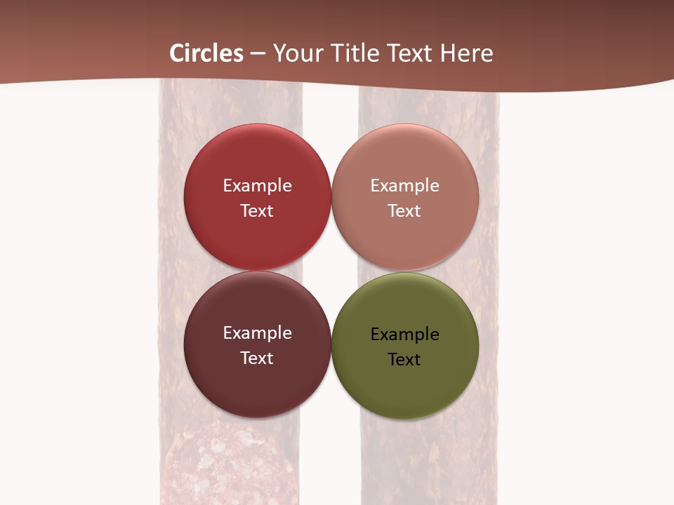 Slicing Chopped Healthy PowerPoint Template