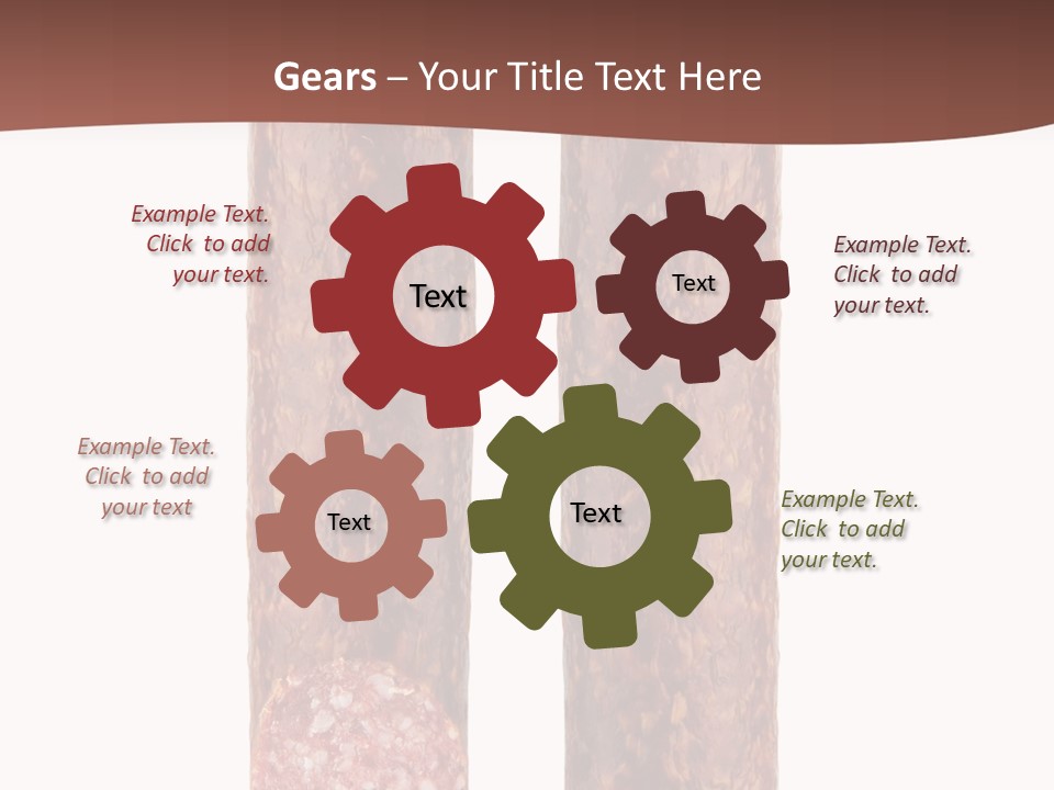 Slicing Chopped Healthy PowerPoint Template