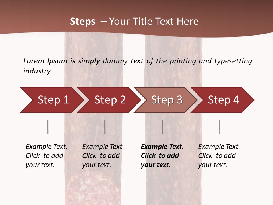 Slicing Chopped Healthy PowerPoint Template