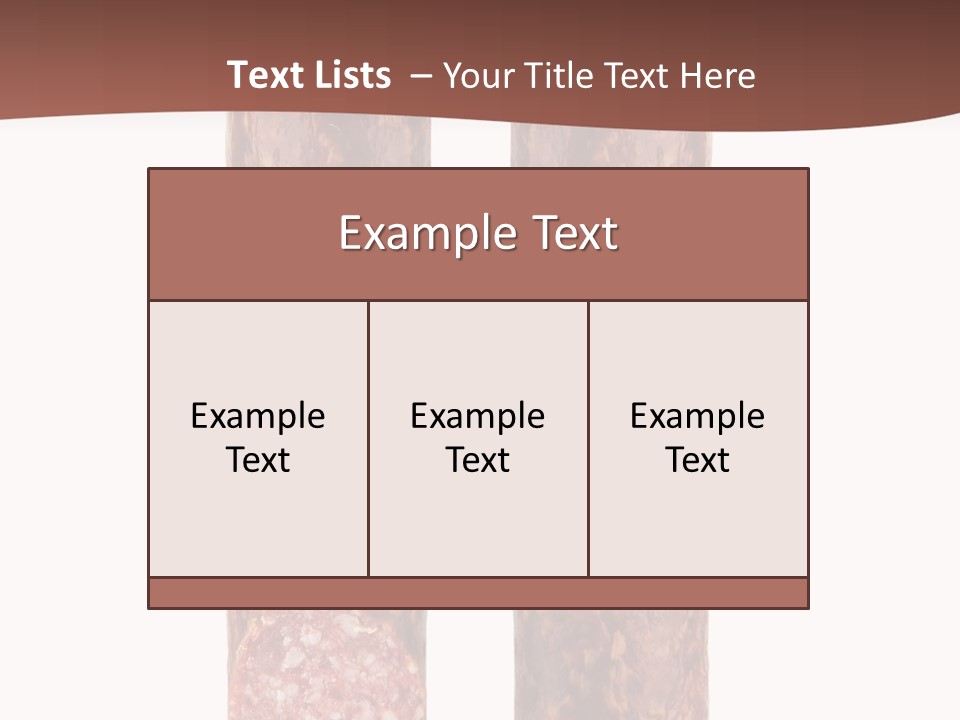 Slicing Chopped Healthy PowerPoint Template