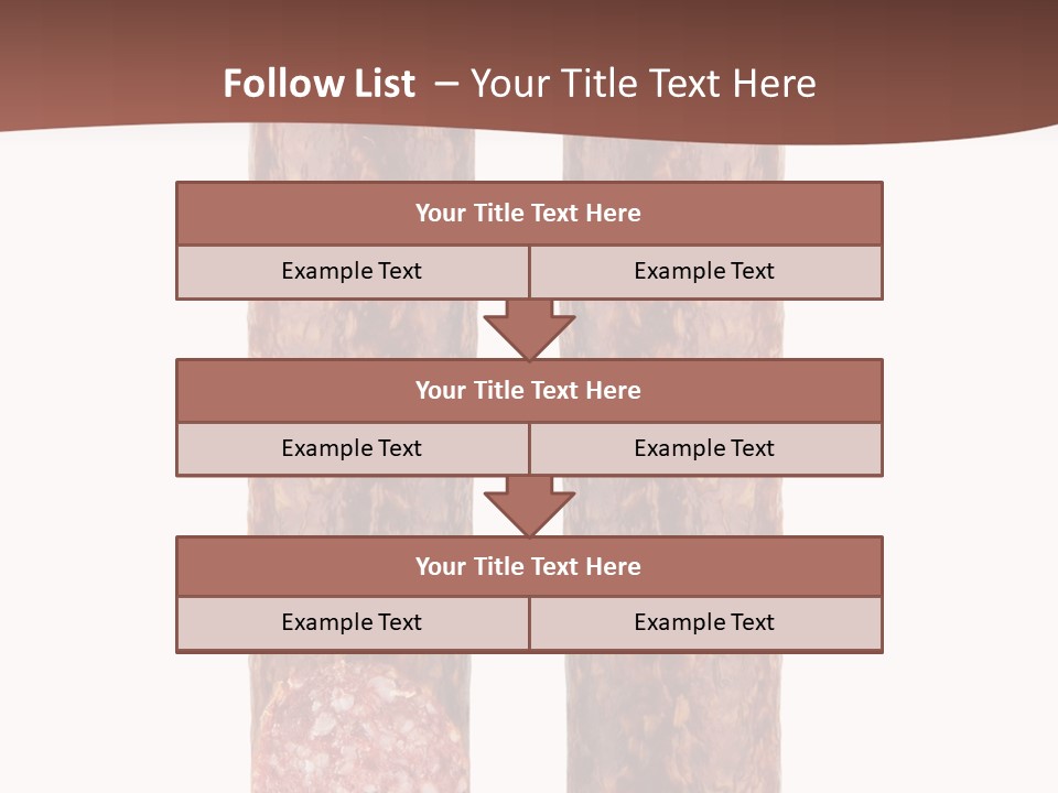 Slicing Chopped Healthy PowerPoint Template