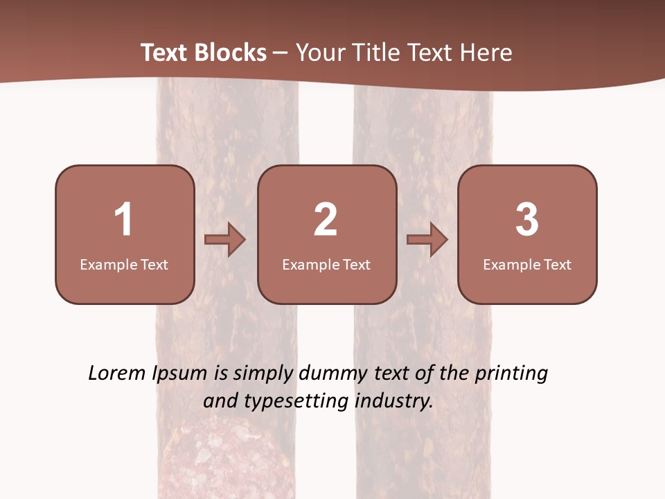 Slicing Chopped Healthy PowerPoint Template
