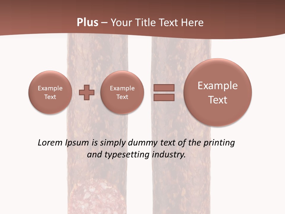 Slicing Chopped Healthy PowerPoint Template