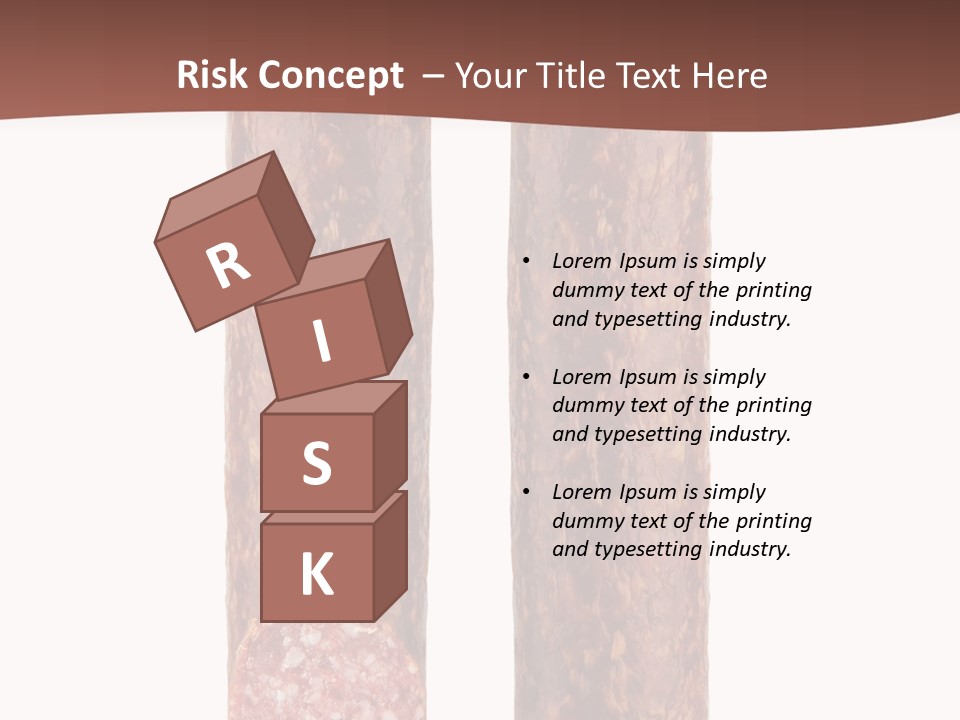 Slicing Chopped Healthy PowerPoint Template