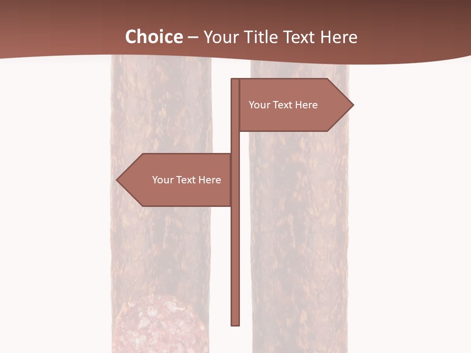 Slicing Chopped Healthy PowerPoint Template
