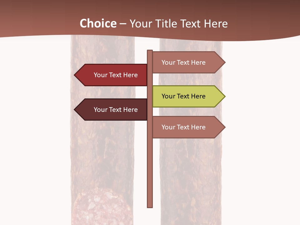 Slicing Chopped Healthy PowerPoint Template