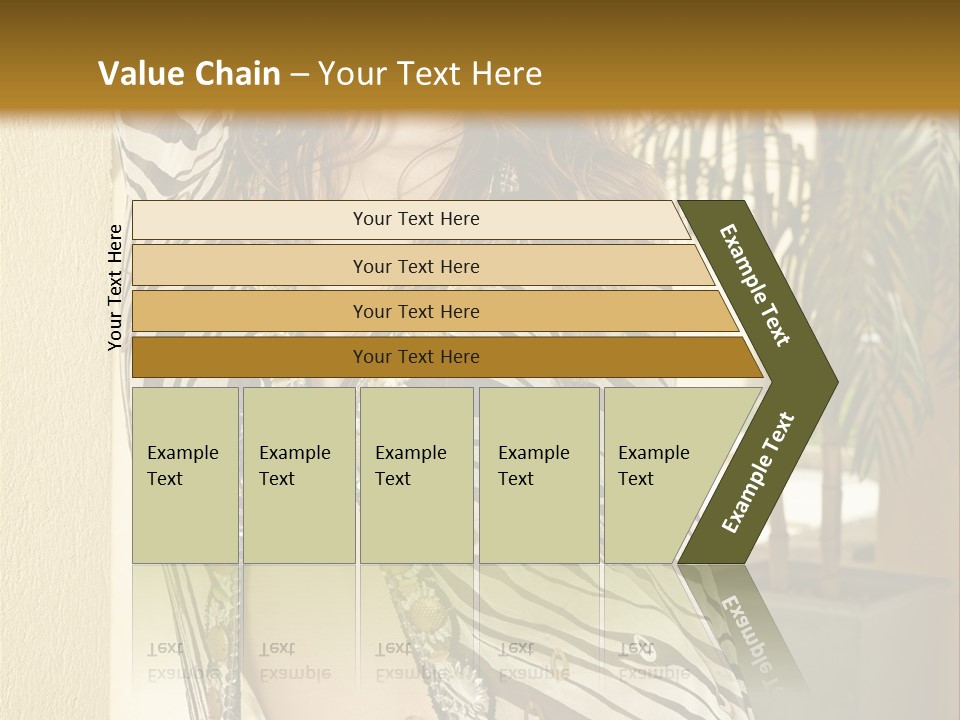 Swimsuit Sexy Gorgeous PowerPoint Template