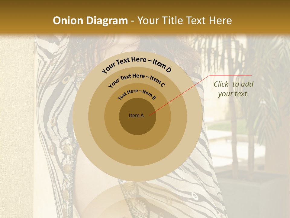 Swimsuit Sexy Gorgeous PowerPoint Template