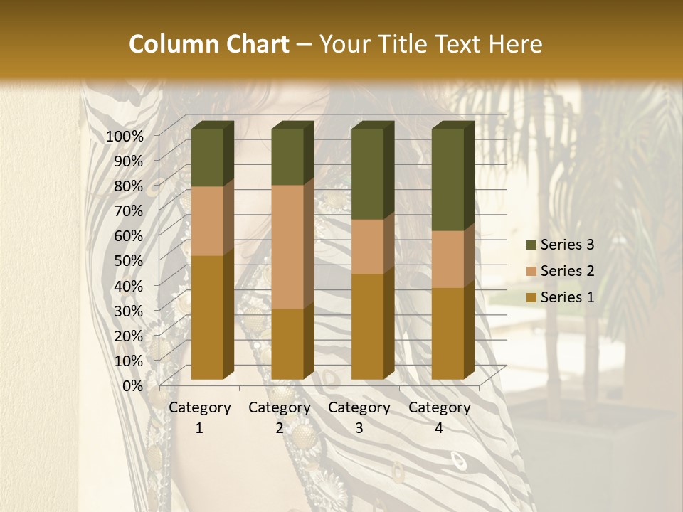 Swimsuit Sexy Gorgeous PowerPoint Template