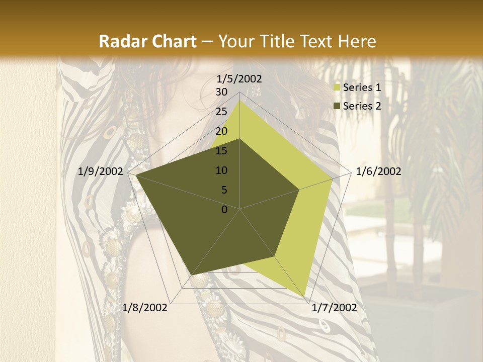 Swimsuit Sexy Gorgeous PowerPoint Template