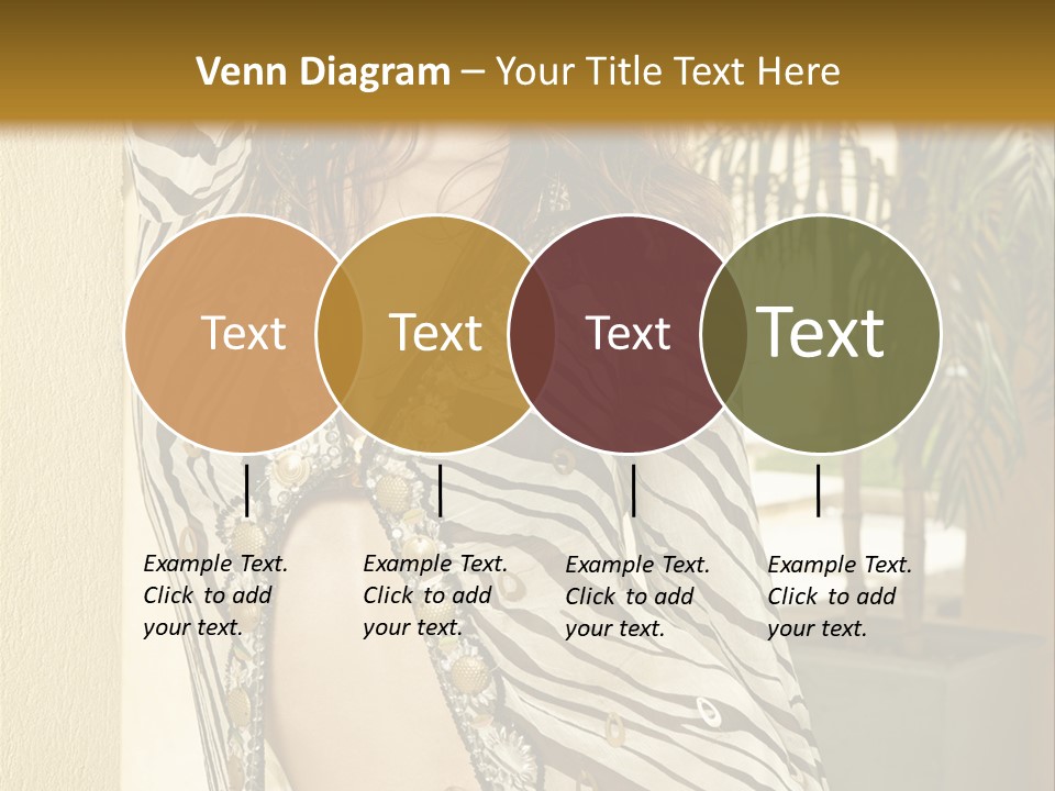 Swimsuit Sexy Gorgeous PowerPoint Template