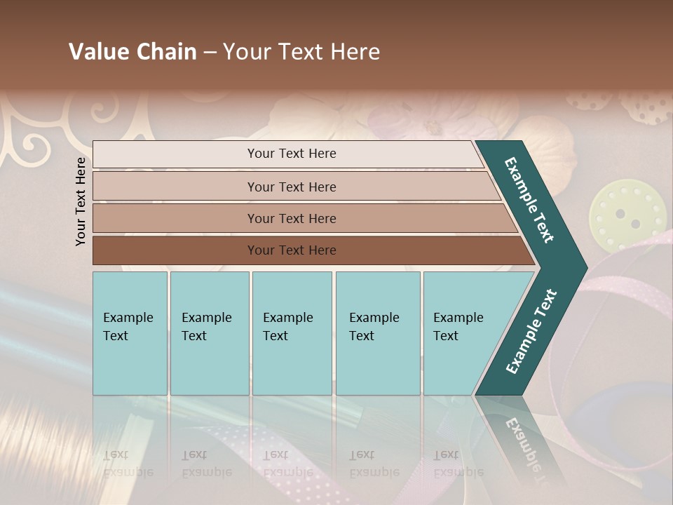 Leisure Words Letters PowerPoint Template