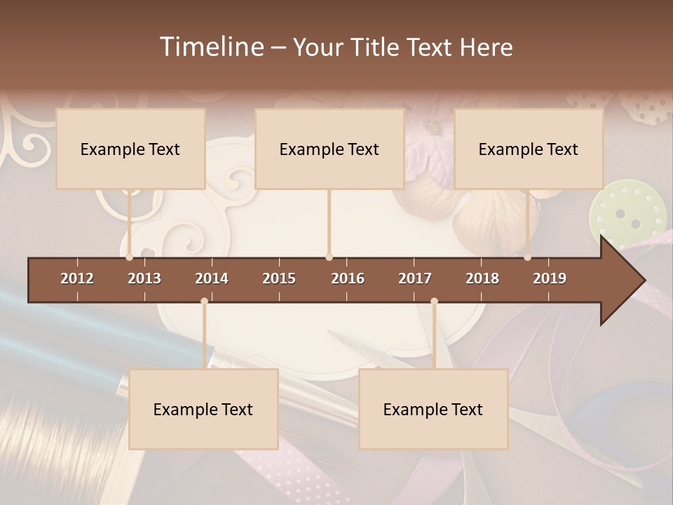 Leisure Words Letters PowerPoint Template