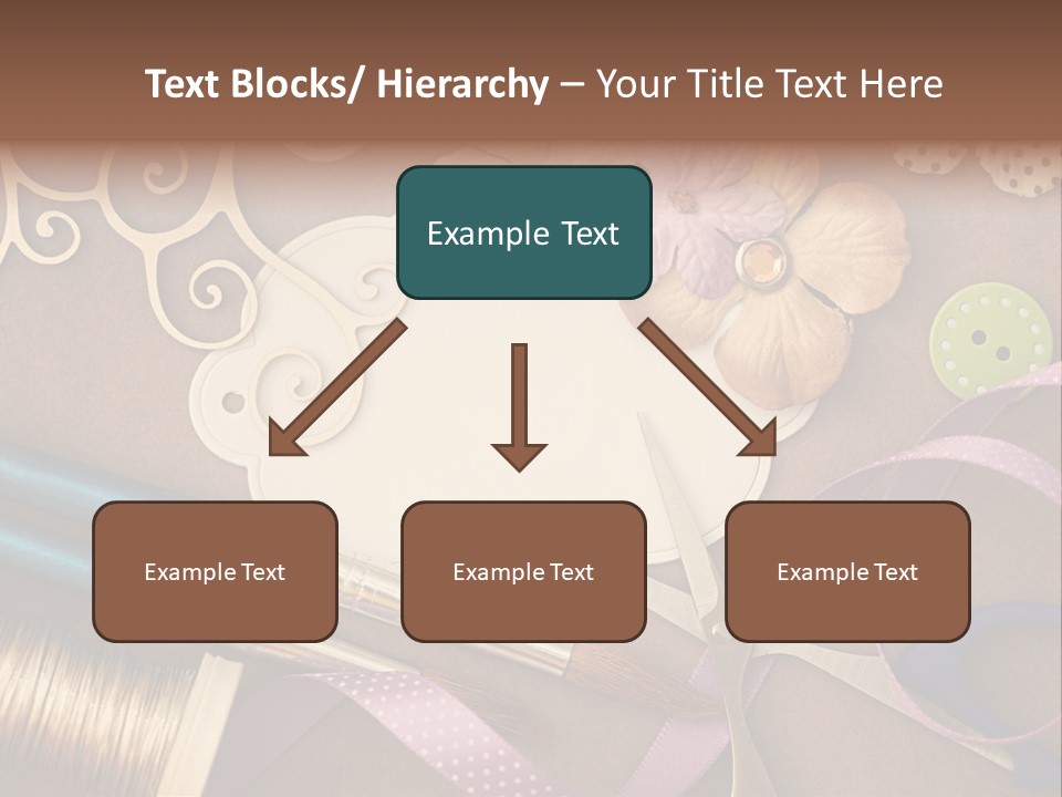 Leisure Words Letters PowerPoint Template