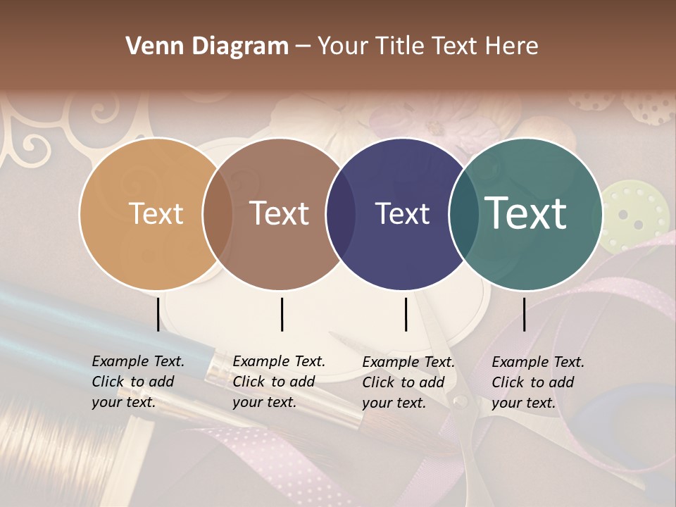 Leisure Words Letters PowerPoint Template