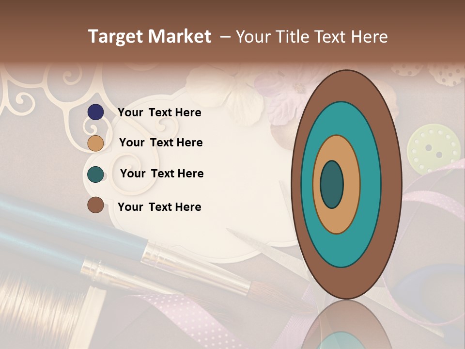 Leisure Words Letters PowerPoint Template