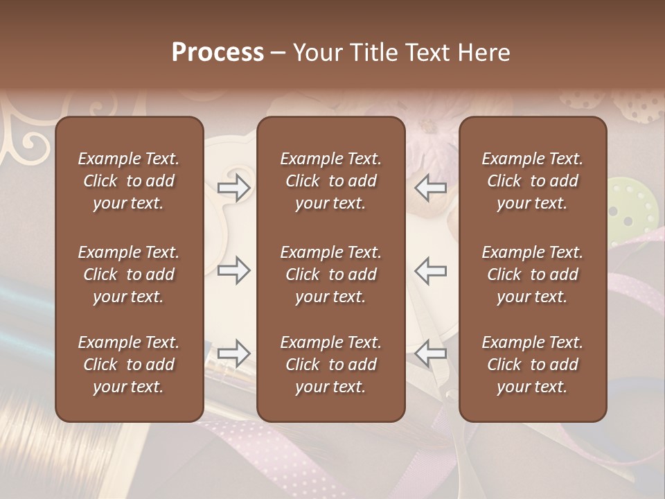 Leisure Words Letters PowerPoint Template