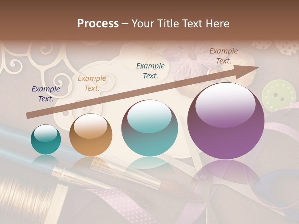 Leisure Words Letters PowerPoint Template