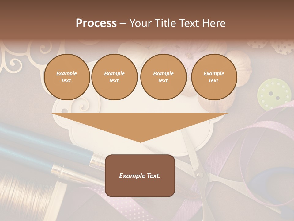 Leisure Words Letters PowerPoint Template
