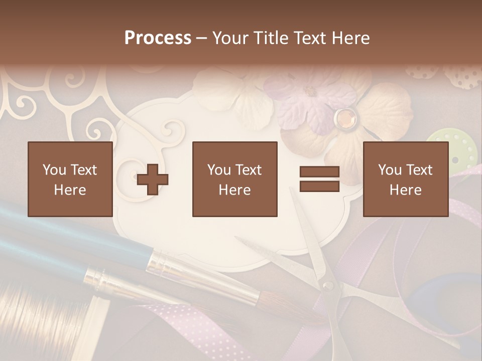 Leisure Words Letters PowerPoint Template