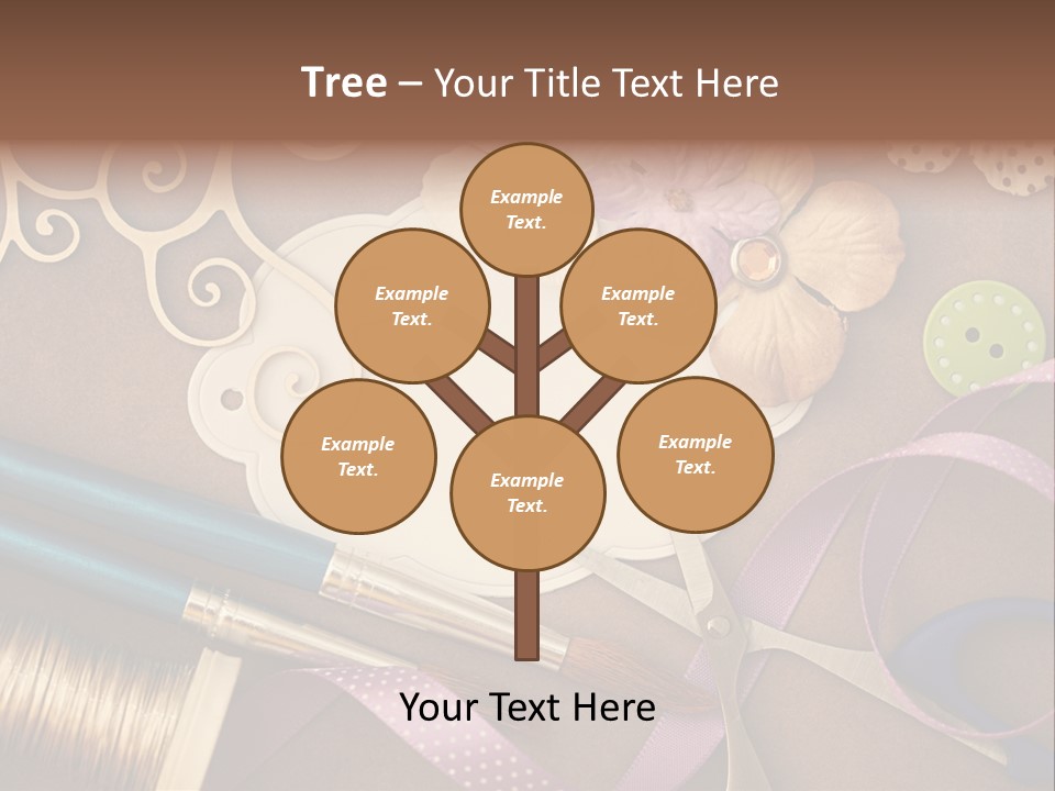 Leisure Words Letters PowerPoint Template