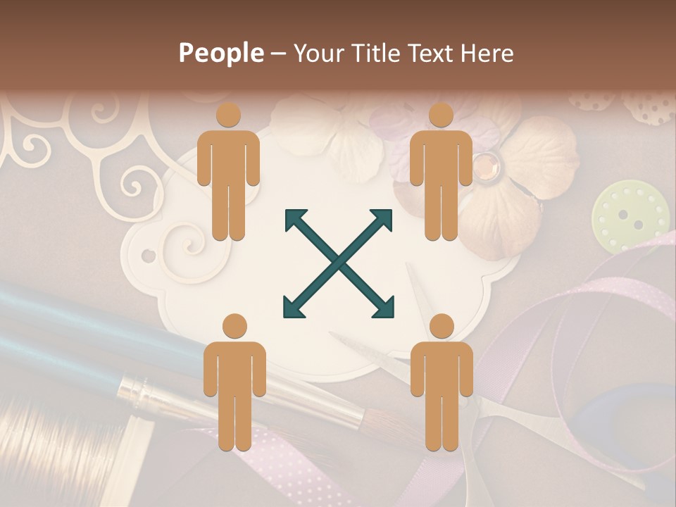 Leisure Words Letters PowerPoint Template