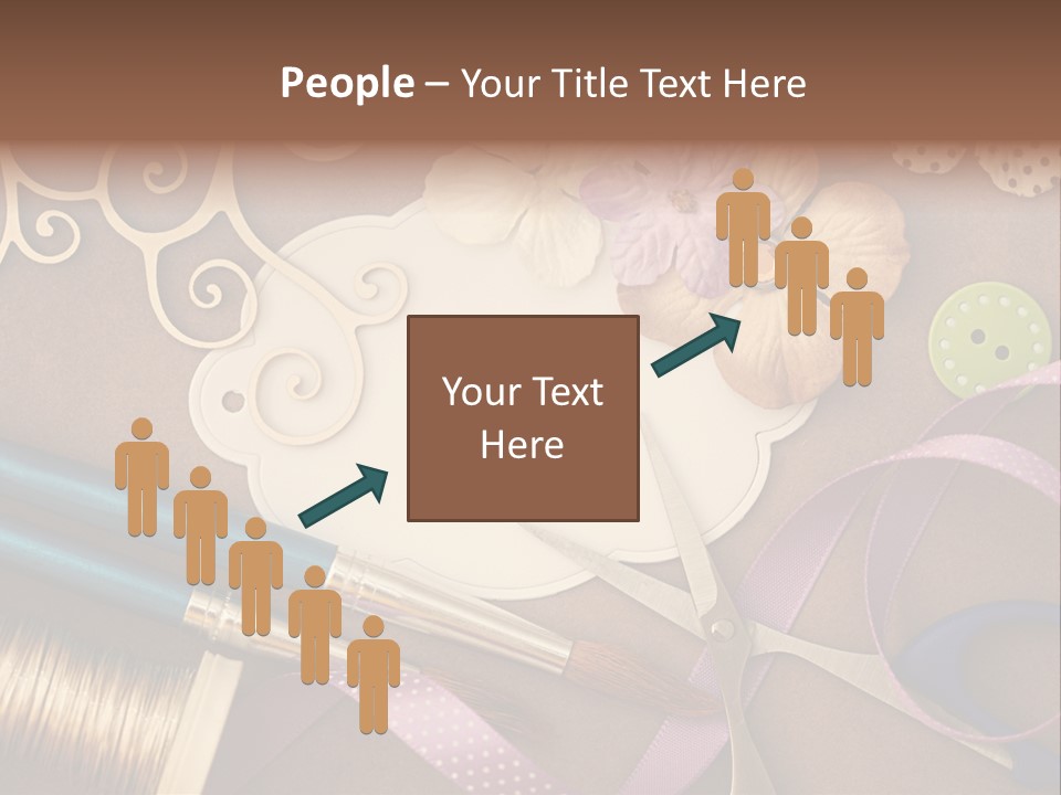 Leisure Words Letters PowerPoint Template