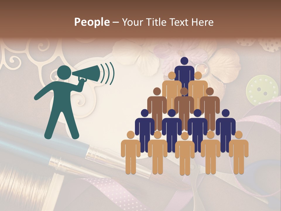 Leisure Words Letters PowerPoint Template