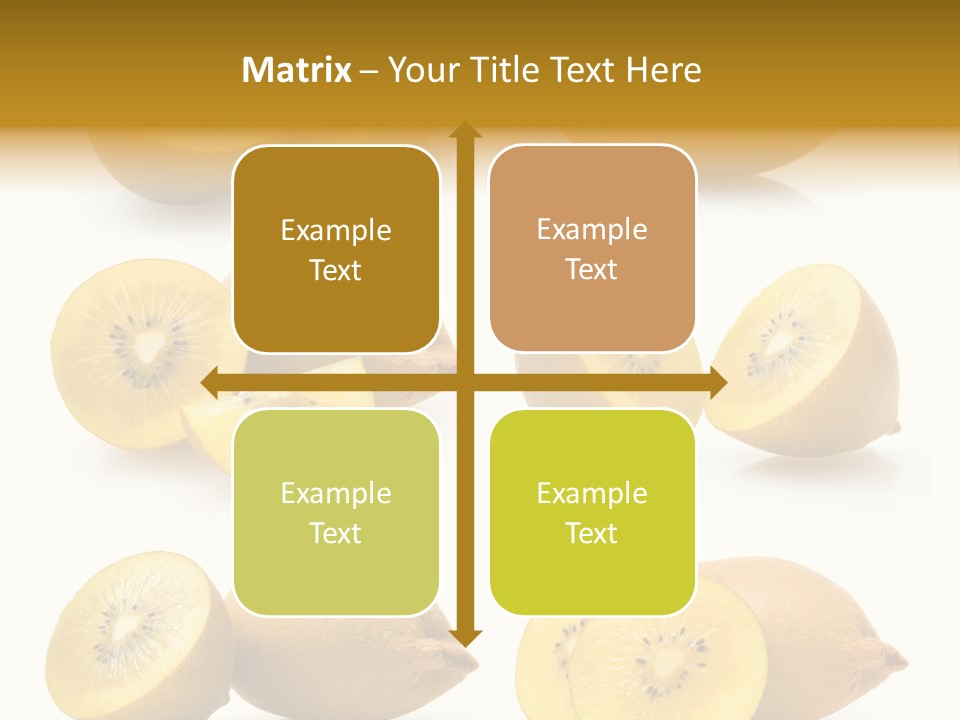 Half Meal Exotic PowerPoint Template