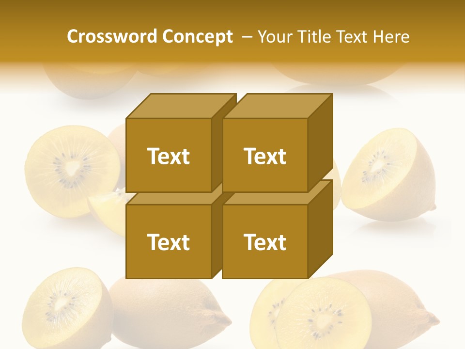 Half Meal Exotic PowerPoint Template