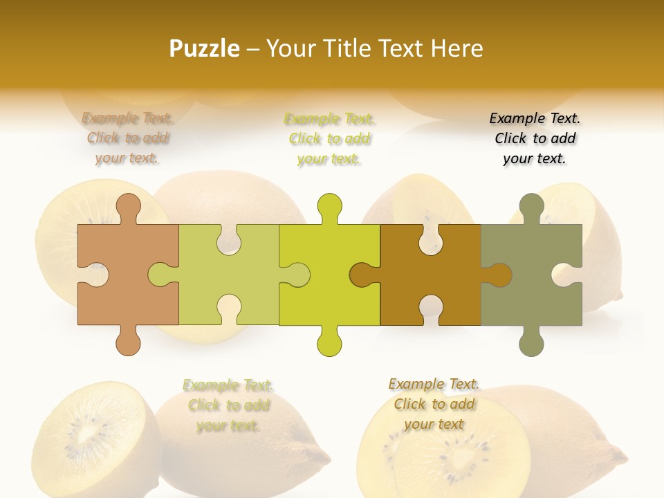 Half Meal Exotic PowerPoint Template