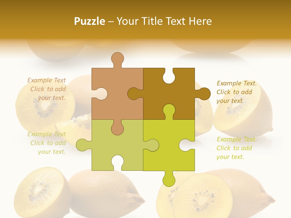 Half Meal Exotic PowerPoint Template