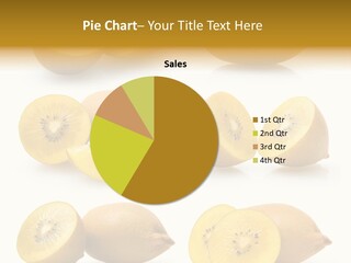 Half Meal Exotic PowerPoint Template